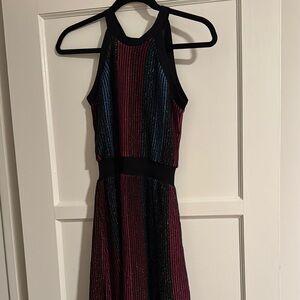 Parker Striped Multicolor Sleeveless Dress